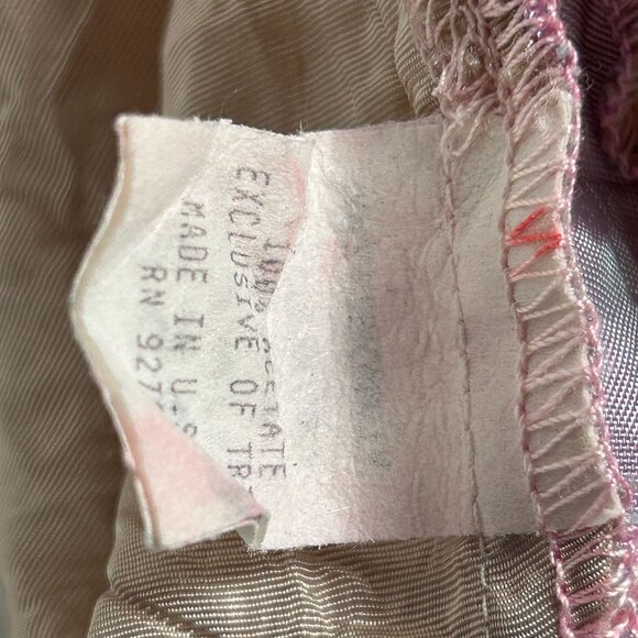 Staley Gretzinger Patchwork Crinkle Multicolor Asymmetrical Button-Up Jacket M/L - Picture 4 of 8